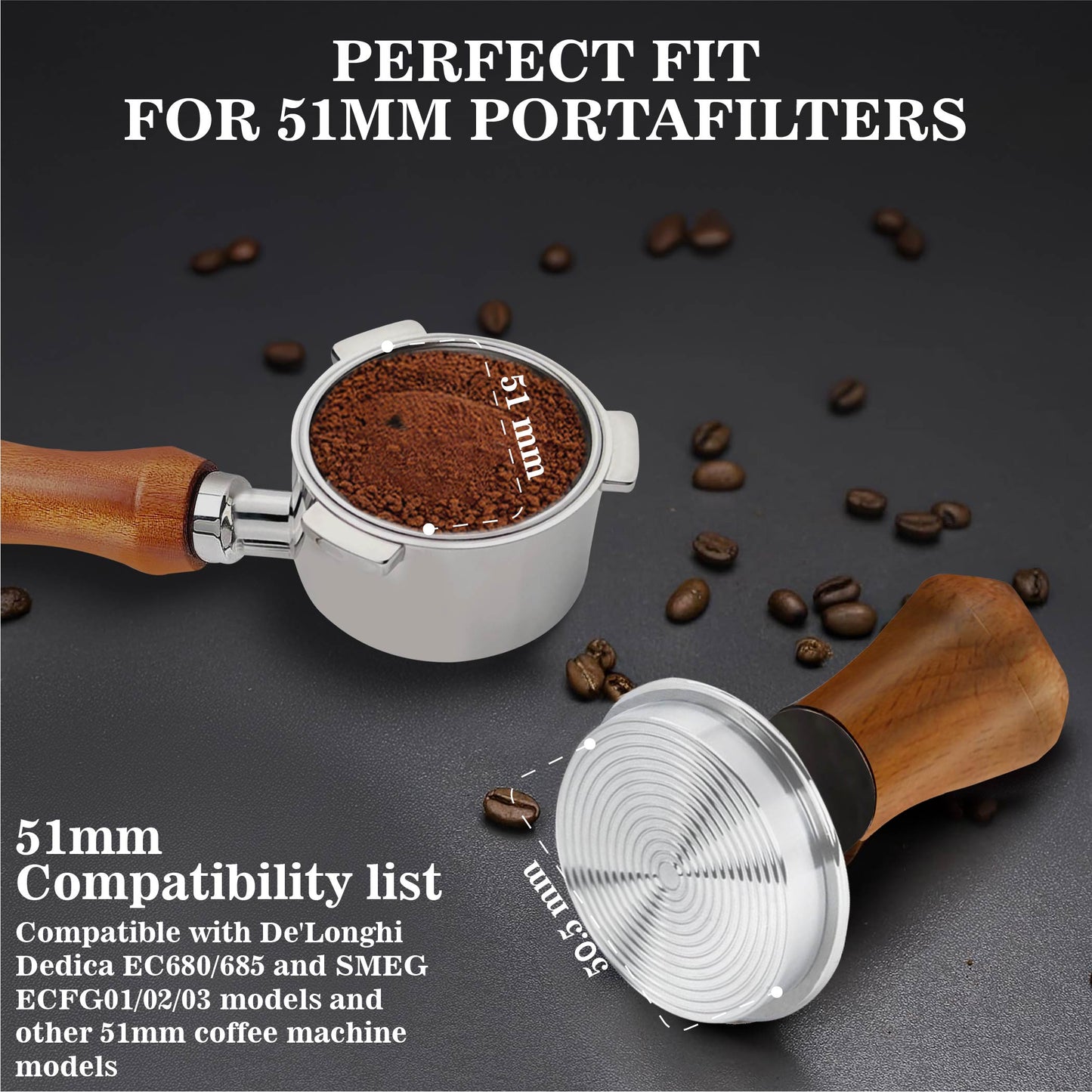 51mm Tamper with Spring