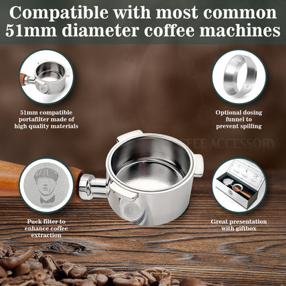 51mm Portafilter with Accessories